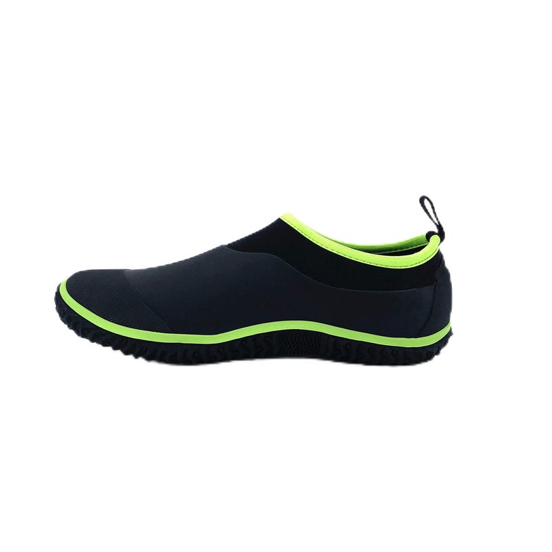 SYLPHID Men's Garden Shoes Women's Rain Shoe Waterproof Neoprene Camp Booties for Camping, Lawn Care, Gardening and Yard Work, Green, Women Size 11, Men Size 9.5 - Image 1